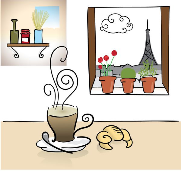 قهوه فرانسوی در پاریس