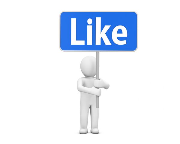 نشانگر ماوس به شکل دست انگشت شست مانند مرد را به بالا به اشتراک بگذارید فیس بوک اشتراک گذاری خوب در رسانه های اجتماعی دکمه نماد نماد سه بعدی اشتراک گذاری