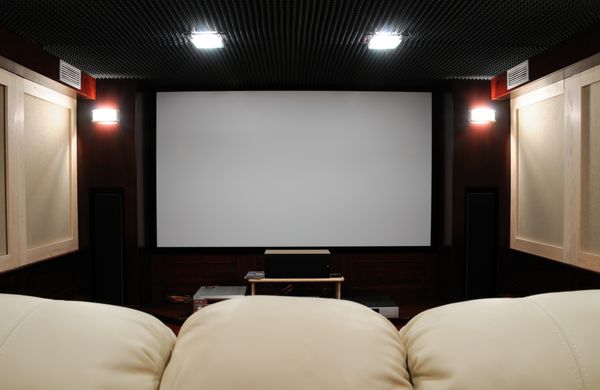 سینمای خانگی عایق صدا در انبار خانگی