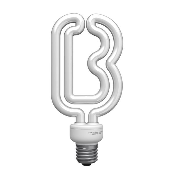 حرف B از الفبای لامپ یک مسیر قطع وجود دارد