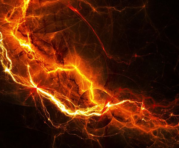 رعد و برق ارواح قرمز