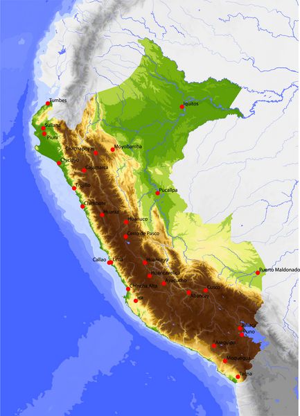پرو نقشه وکتور فیزیکی رنگی بر اساس ارتفاع با رودخانه ها اعماق اقیانوس ها و شهرهای انتخاب شده قلمرو اطراف خاکستری شده است 62 لایه کاملا قابل ویرایش