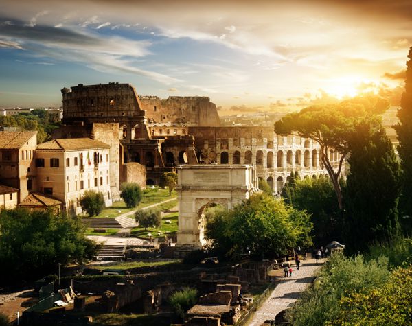 کولوسئوم در رم ایتالیا