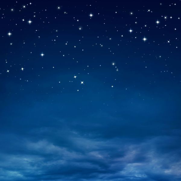 ستاره ها در آسمان شب