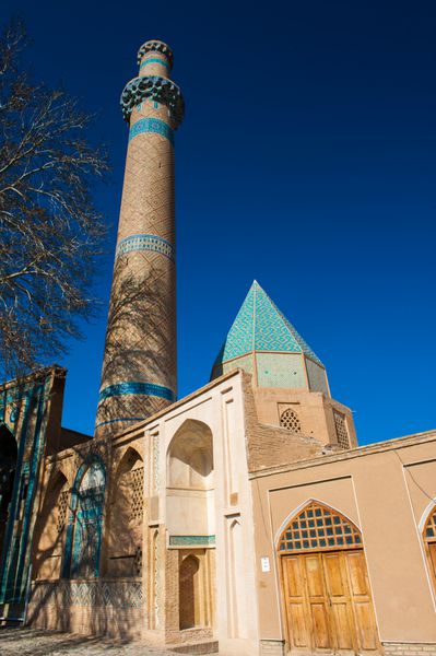 مسجد جامع نطنز ایران همچنین آرامگاه عبدالصمد