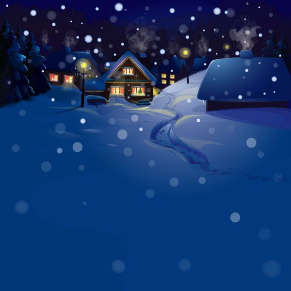  عکس برف و کریسمس