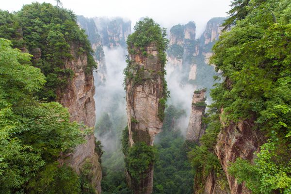 پارک ملی Zhangjiajie در استان هونان چین - کوه های آواتار