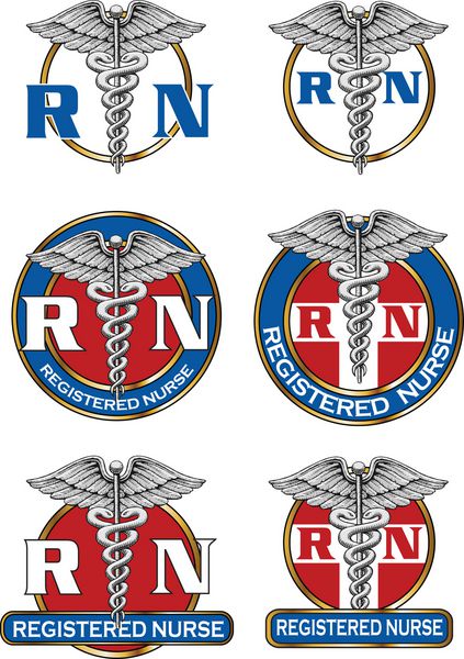 طرح های ثبت شده پرستار تصویری از شش طرح مختلف نماد پزشکی ثبت شده پرستار است برای لوگو یا تی شرت عالی است