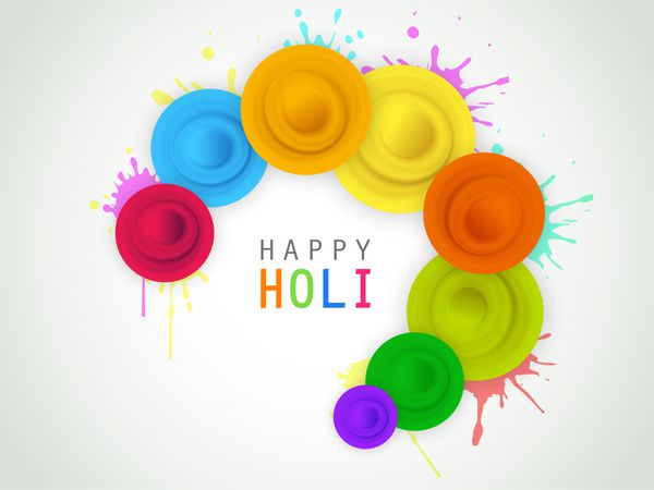 جشنواره رنگ های شاد هولی که در هند جشن گرفته می شود پودر رنگ های براق مفهومی است می تواند به عنوان بروشور بنر یا پوستر استفاده شود