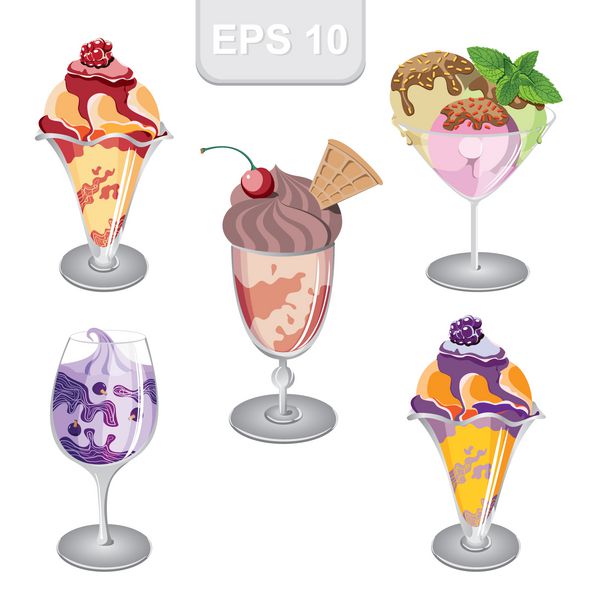  عکس بستنی قیفی شکلاتی