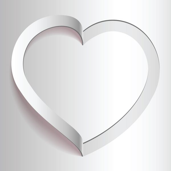 قلب قرمز واقع گرایانه که از کاغذ بریده شده است وکتور پس زمینه روز ولنتاین یا عروسی