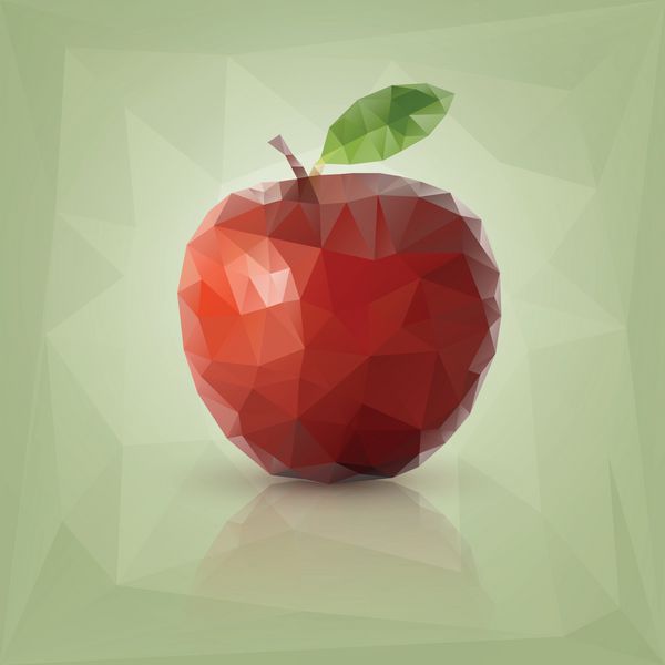 تصویر میوه چند ضلعی مثلثی
