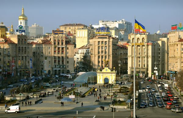 میدان استقلال میدان نزاله‌ژنستی کیف اوکراین 12