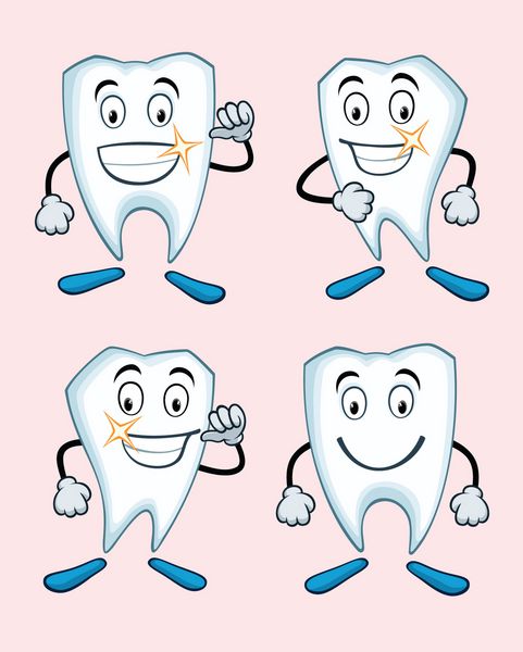 عبارات مختلف دندان های سالم