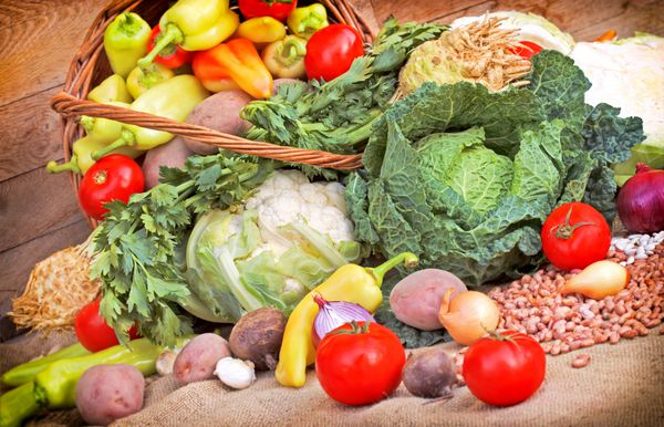 سبزیجات تازه ارگانیک