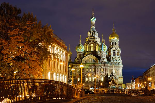 کلیسای ناجی در خون ریخته شده سنت پترزبورگ روسیه