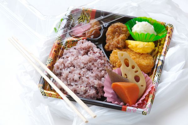 بنتو جعبه ناهار غذای آماده ژاپنی