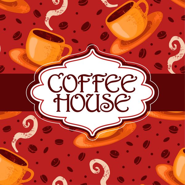 وکتور طراحی منو برای قهوه خانه رستوران و کافه