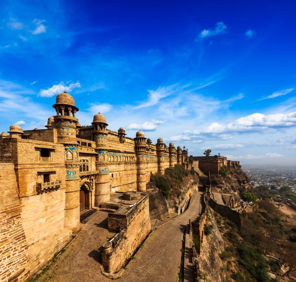 جاذبه گردشگری هند - معماری مغول - قلعه گوالیور گوالیور مادیا پرادش هند