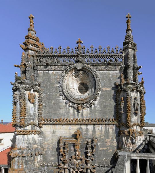قطعه ای از صومعه مسیح به سفارش شوالیه های معبد در تومار پرتغال