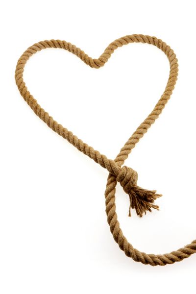 طناب به شکل قلب