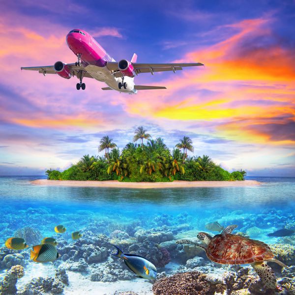 تعطیلات در جزیره گرمسیری مالدیو