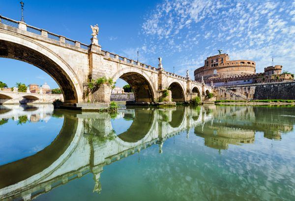 پل و قلعه سنت آنجلو رم ایتالیا