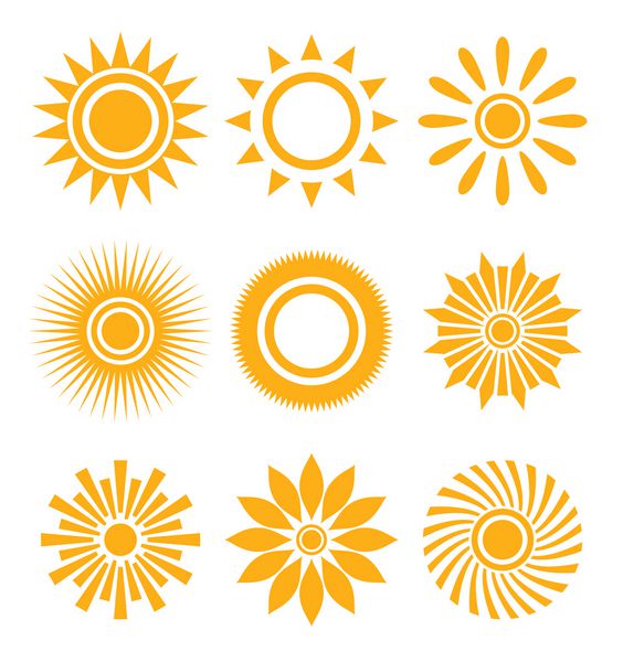 تنظیم نماد خورشید