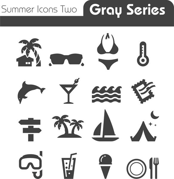 Summer Icons Two سری خاکستری دو