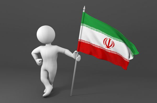 کارتونی پرچم ایران