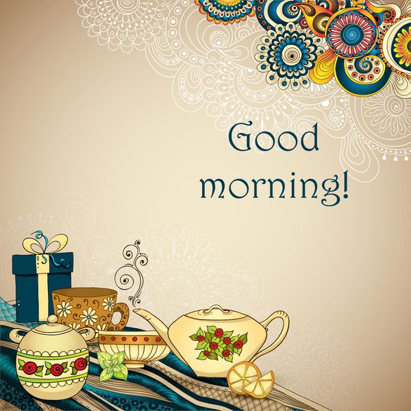 دعوت نامه الگوی ابله چای قهوه و شیرینی کارت تبریک طراحی برند چای طراحی منوی صبحانه بنر با هدیه فنجان قوری و لیمو ماسک برش استفاده شده برای ویرایش آسان