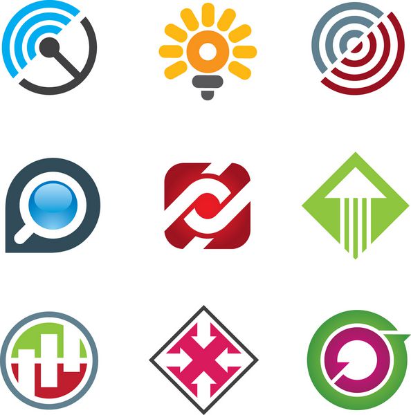 لوگوی تجاری برای مبتکران خلاق و با روحیه آزاد در شبکه های اجتماعی