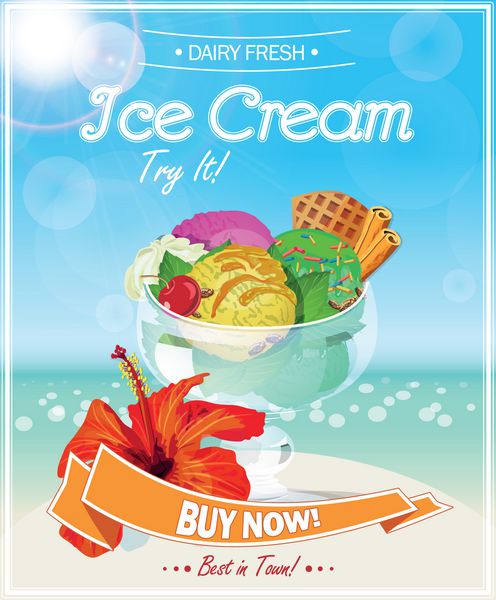  عکس بستنی قیفی شکلاتی