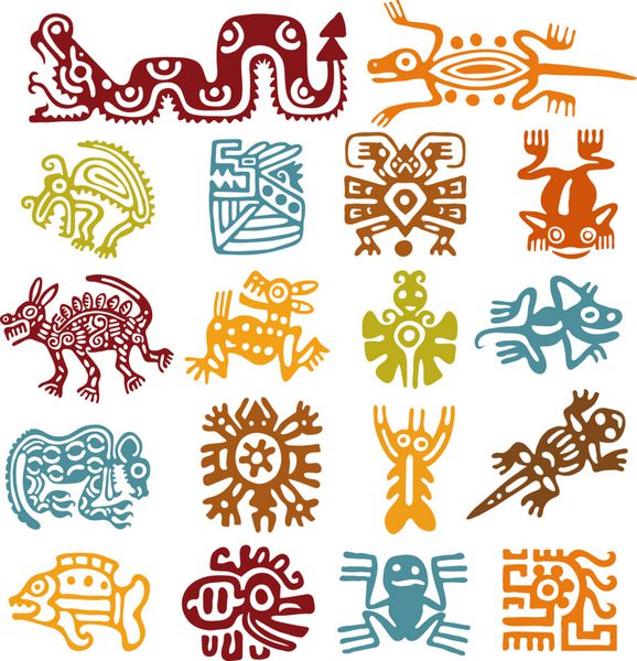 مجموعه - نمادهای مکزیکی