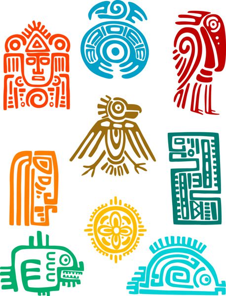 عناصر و نمادهای باستانی مایا