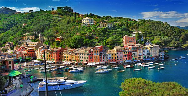 نمای پورتوفینو - شهر زیبای سواحل لیگوریا ایتالیا