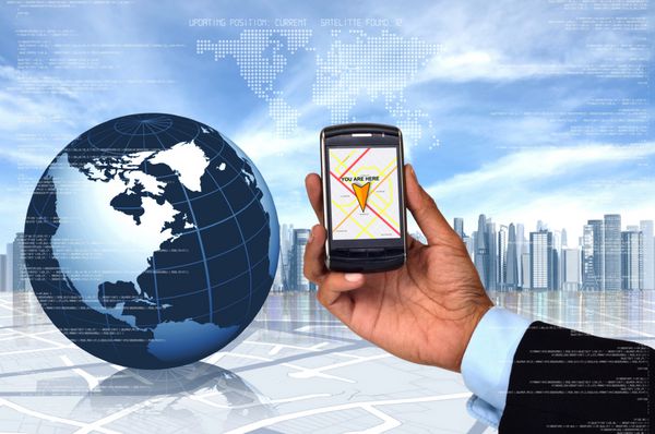 سیستم موقعیت یاب جهانی GPS در تلفن هوشمند