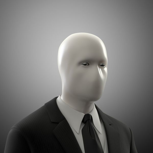 مرد بدون چهره