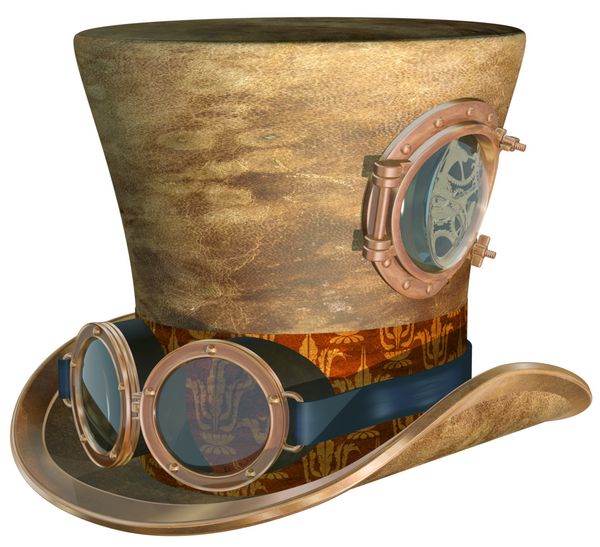 کلاه و عینک Steampunk