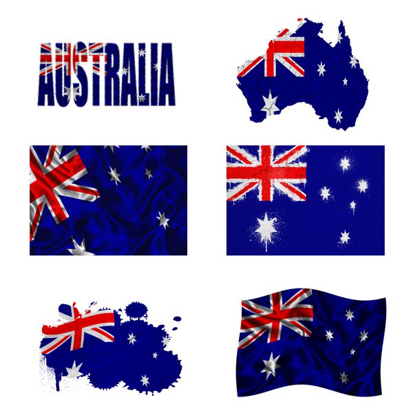 کلاژ پرچم استرالیا