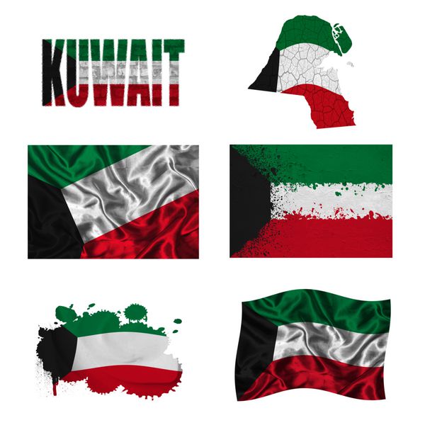 کلاژ پرچم کویت