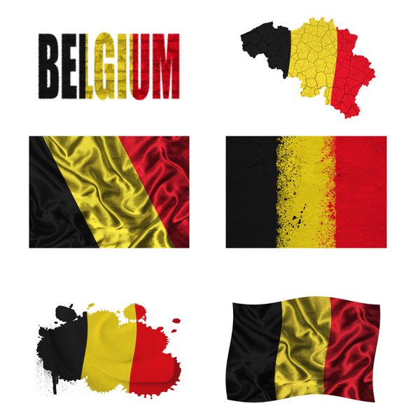 کلاژ پرچم بلژیک