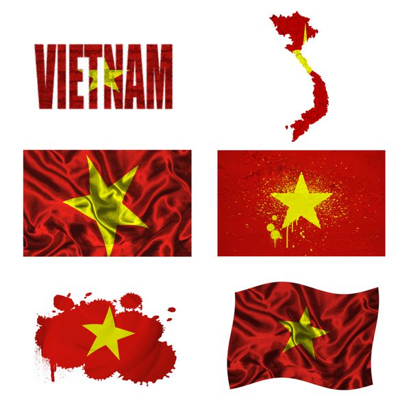کلاژ پرچم ویتنام