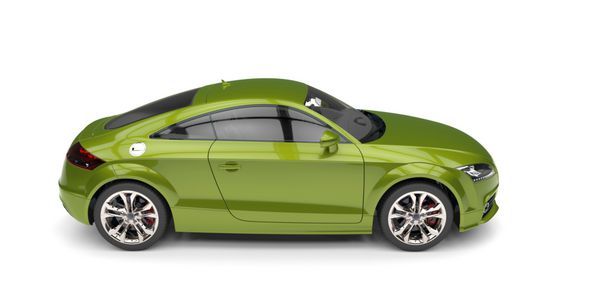 ماشین رنگ واقعی مروارید سبز