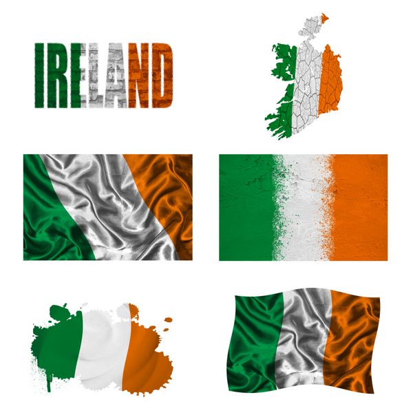 کلاژ پرچم ایرلند