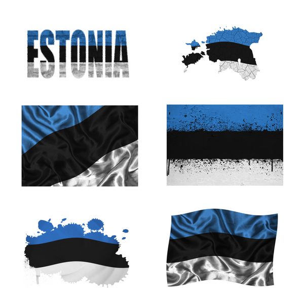 کلاژ پرچم استونی