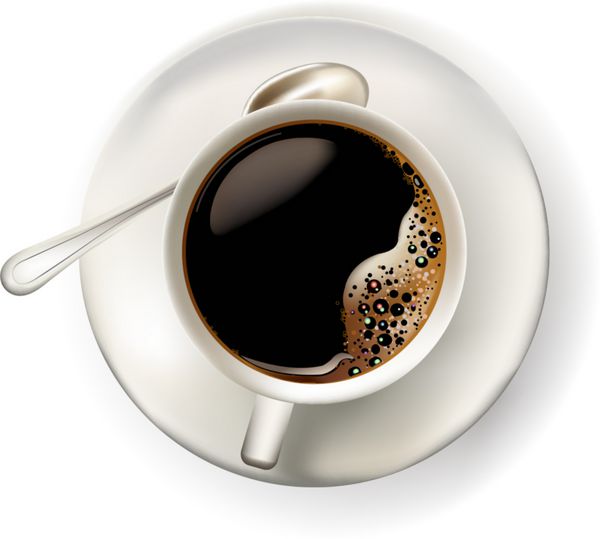 فنجان قهوه سیاه