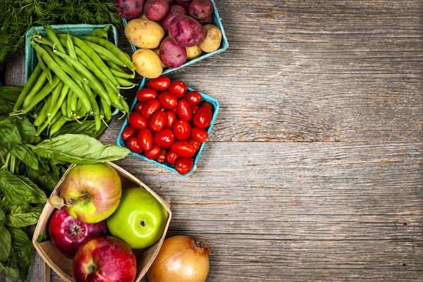 میوه و سبزیجات تازه بازار