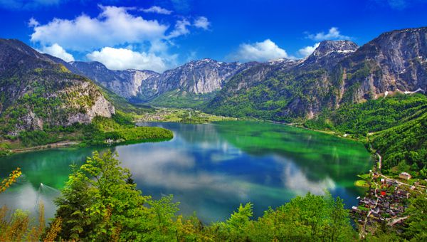 دریاچه های شگفت انگیز آلپ هالشتات اتریش