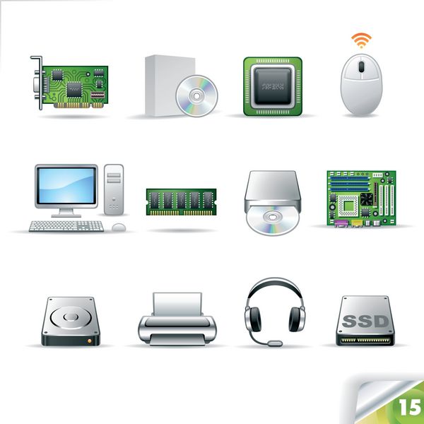 مجموعه بی نهایت مجموعه آیکون 15 علوم کامپیوتر